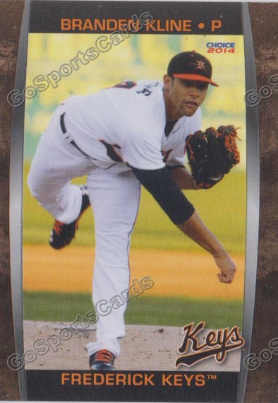 2014 Frederick Keys Branden Kline