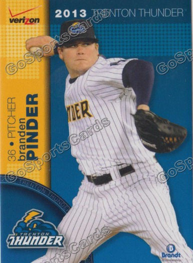 2013 Trenton Thunder Branden Pinder