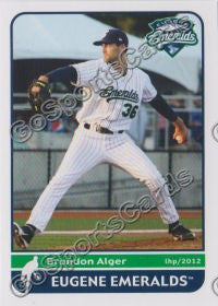 2012 Eugene Emeralds Brandon Alger