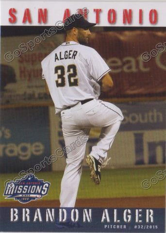 2015 San Antonio Missions Brandon Alger