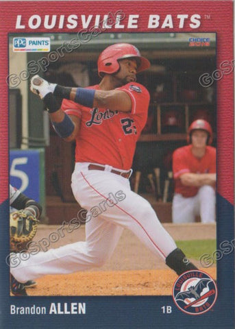 2016 Louisville Bats Brandon Allen