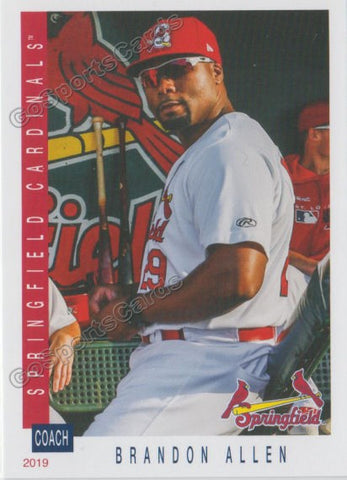 2019 Springfield Cardinals SGA Brandon Allen