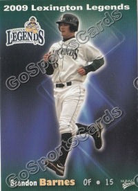 2009 Lexington Legends Brandon Barnes