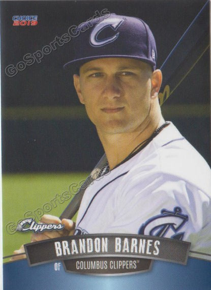 2019 Columbus Clippers Brandon Barnes