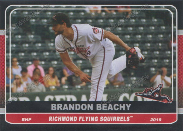 2019 Richmond Flying Squirrels Brandon Beachy