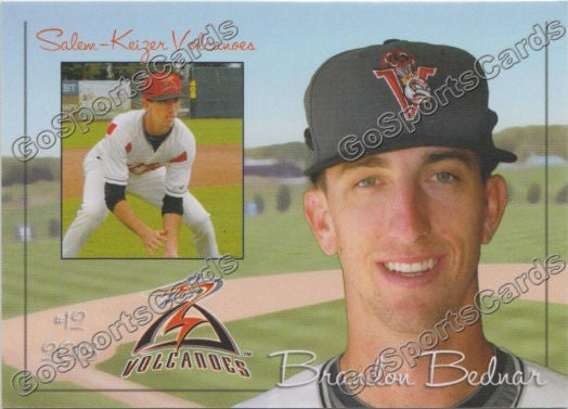 2013 Salem Keizer Volcanoes Brandon Bednar