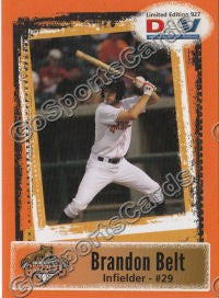 2011 Fresno Grizzlies DAV Brandon Belt