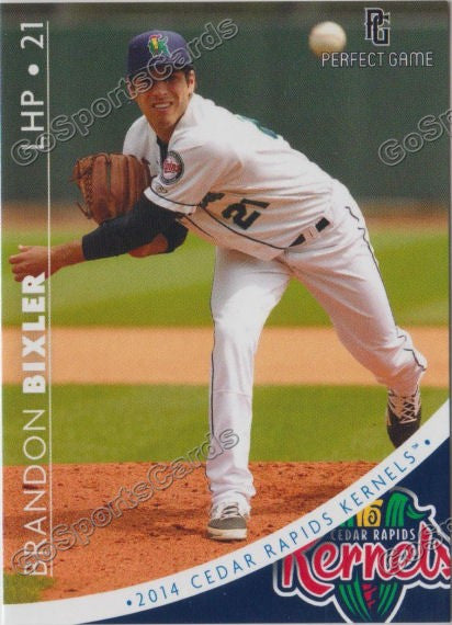 2014 Cedar Rapids Kernels Brandon Bixler