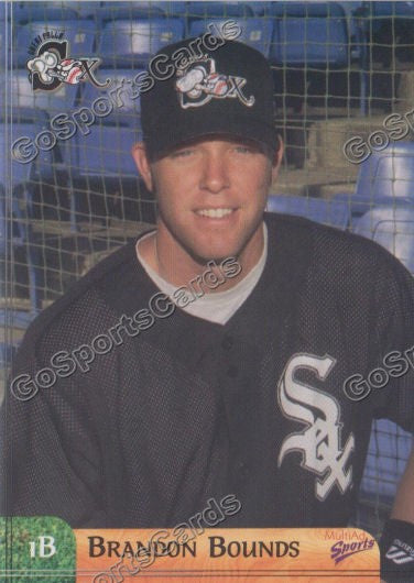 2003 Great Falls Sox Brandon Bounds