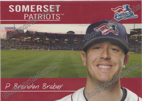 2013 Somerset Patriots Brandon Braboy