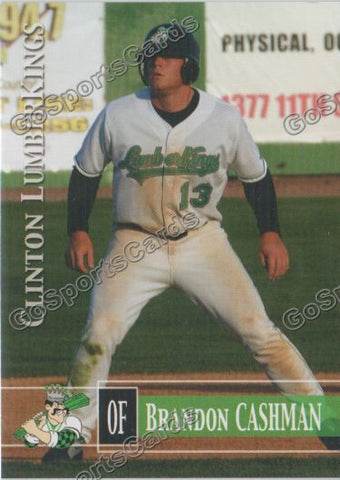 2005 Clinton Lumberkings Brandon Cashman