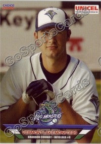 2006 Vermont Lake Monsters Brandon Conway