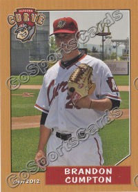 2012 Altoona Curve Brandon Cumpton