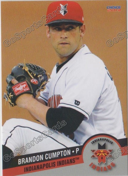 2014 Indianapolis Indians Brandon Cumpton