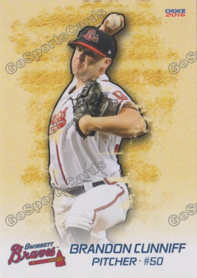 2016 Gwinnett Braves Brandon Cunniff