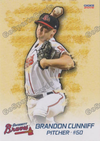 2016 Gwinnett Braves Brandon Cunniff