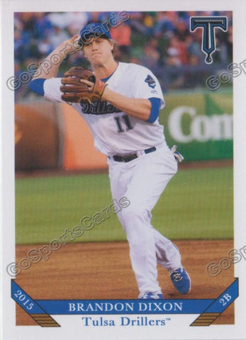 2015 Tulsa Drillers Brandon Dixon