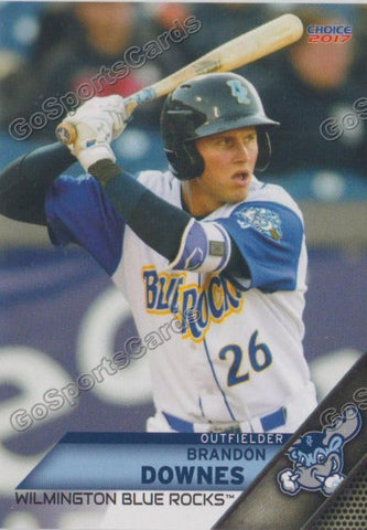 2017 Wilmington Blue Rocks Brandon Downes