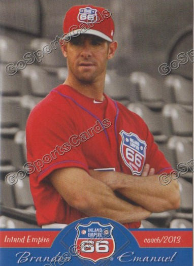 2013 Inland Empire 66ers Brandon Emanuel