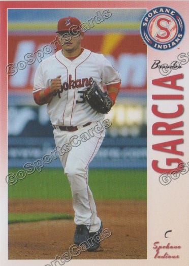 2013 Spokane Indians Brandon Garcia