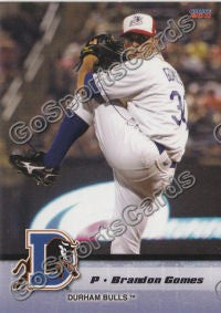 2011 Durham Bulls Brandon Gomes
