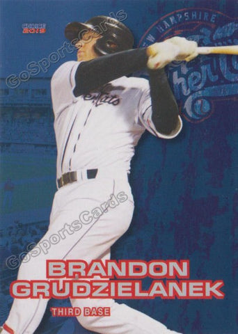 2019 New Hampshire Fisher Cats Brandon Grudzielanek