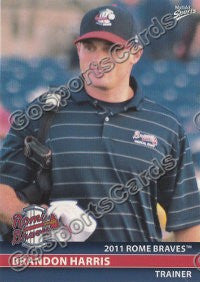 2011 Rome Braves Brandon Harris