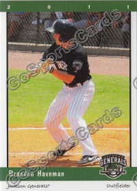 2011 Jackson Generals Brandon Haveman