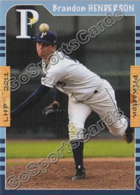 2011 Princeton Rays Brandon Henderson