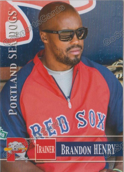 2014 Portland Sea Dogs Brandon Henry