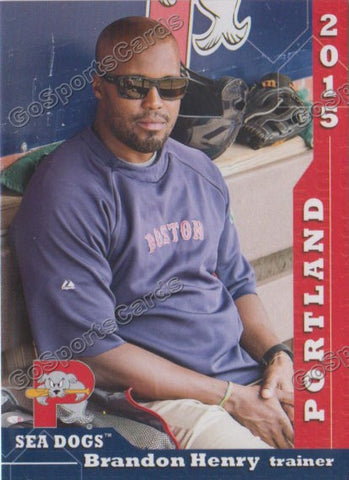 2015 Portland Sea Dogs Brandon Henry