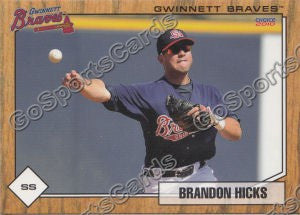 2010 Gwinnett Braves Brandon Hicks