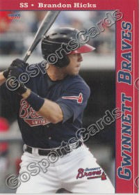 2011 Gwinnett Braves Brandon Hicks