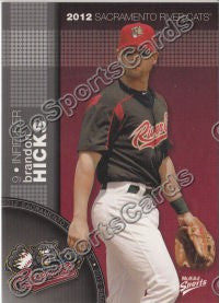 2012 Sacramento River Cats Brandon Hicks