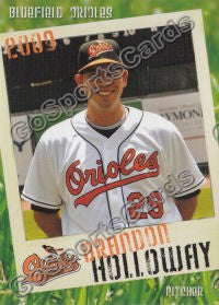 2009 Bluefield Orioles Brandon Holloway