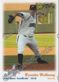 2010 Aberdeen IronBirds Brandon Holloway