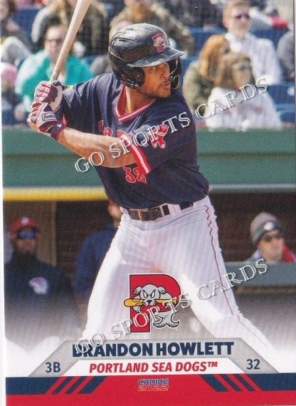 2022 Portland Sea Dogs Brandon Howlett