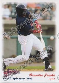 2010 Lowell Spinners Brandon Jacobs