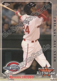 2011 South Atlantic League Southern All Star Brandon Jacobs