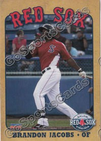2012 Salem Red Sox Brandon Jacobs