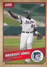 2011 Lincoln SaltDogs Brandon Jones
