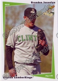 2010 Clinton LumberKings Brandon Josselyn