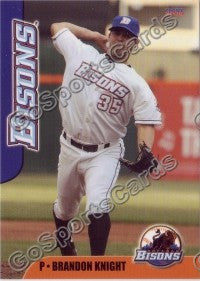 2009 Buffalo Bisons Brandon Knight