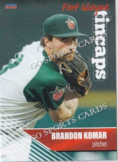 2022 Fort Wayne TinCaps Brandon Komar