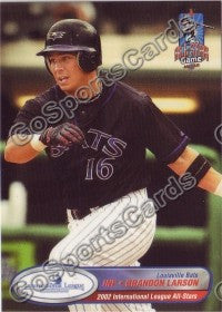 2002 International League All-Stars Choice Brandon Larson