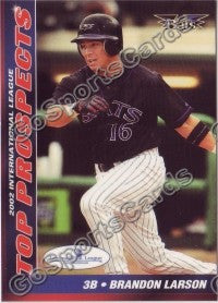 2002 International League Top Prospects Choice Brandon Larson