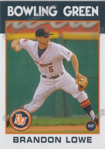 2016 Bowling Green Hot Rods Brandon Lowe