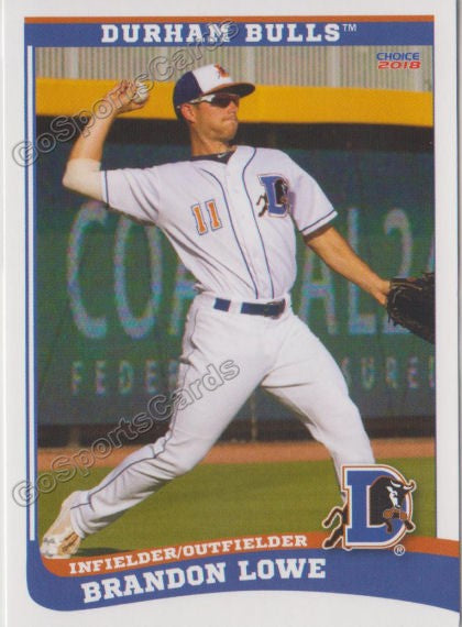 2018 Durham Bulls Brandon Lowe