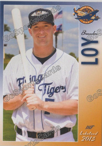 2013 Lakeland Flying Tigers Brandon Loy