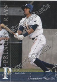 2012 Princeton Rays Brandon Martin
